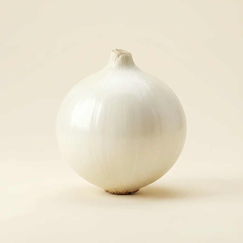 Cebolla Blanca Limpia